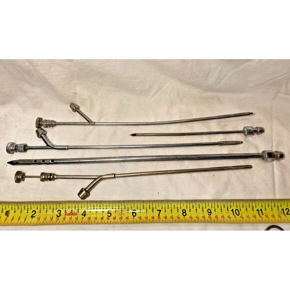 Embalming Mortician Vintage Drain Tubes Trocar Morbid Death Funeral Supply-5pcs - Picture 3 of 4